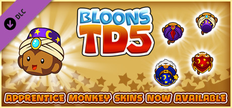 Bloons TD 5 - Mystical Apprentice Monkey Skin