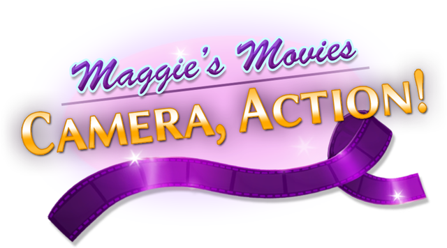Maggie's Movies - Camera, Action! Logo