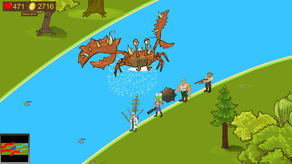 Fishing Maniacs (TD) game for Linux 1