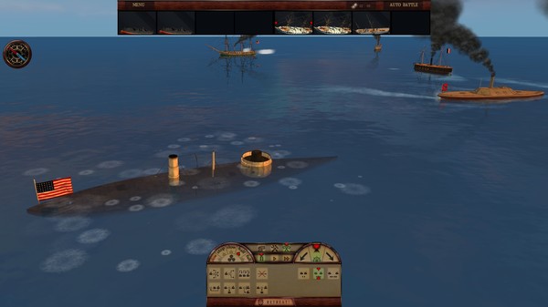 Скриншот из Clad in Iron: Gulf of Mexico 1864 Скриншот из Clad in Iron: Gulf of Mexico 1864