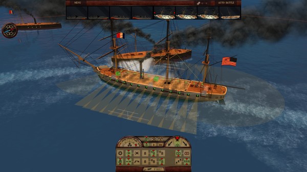 Clad in Iron: Gulf of Mexico 1864 game for windows Pc 1