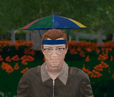 Скриншот из Hide and Seek - Rainbow Umbrella Hat