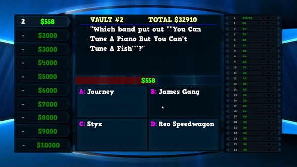 Скриншот из Trivia Vault: Classic Rock Trivia 2