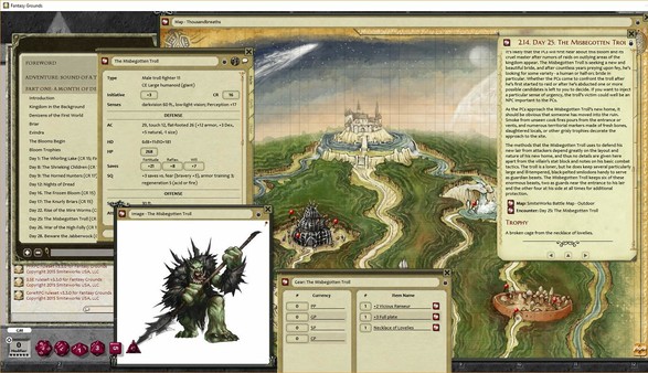 Скриншот из Fantasy Grounds - Pathfinder RPG - Kingmaker AP 6: Sound of a Thousand Screams