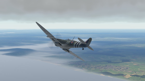 Скриншот из DCS: Spitfire LF Mk. IX Operation Epsom Campaign by B&W Campaigns