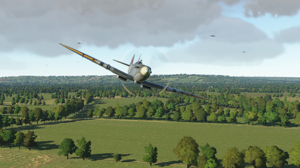 Скриншот из DCS: Spitfire LF Mk. IX Operation Epsom Campaign by B&W Campaigns