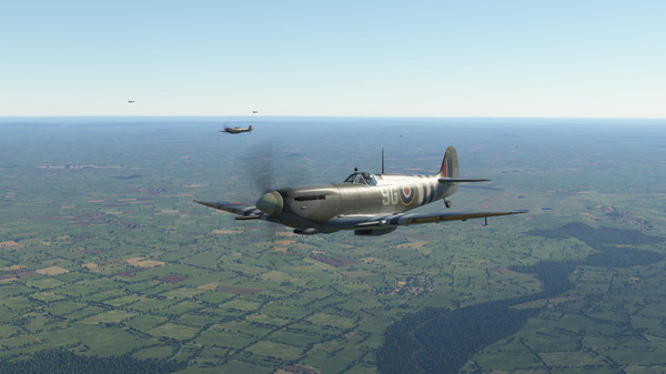 Скриншот из DCS: Spitfire LF Mk. IX Operation Epsom Campaign by B&W Campaigns