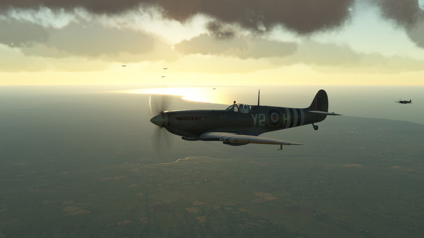 Скриншот из DCS: Spitfire LF Mk. IX Operation Epsom Campaign by B&W Campaigns