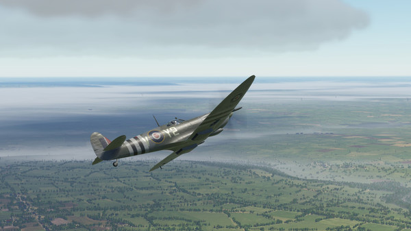 Скриншот из DCS: Spitfire LF Mk. IX Operation Epsom Campaign by B&W Campaigns