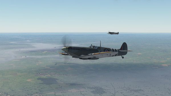 Скриншот из DCS: Spitfire LF Mk. IX Operation Epsom Campaign by B&W Campaigns