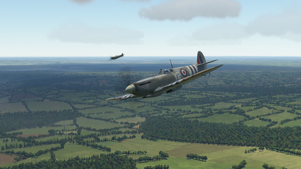 Скриншот из DCS: Spitfire LF Mk. IX Operation Epsom Campaign by B&W Campaigns