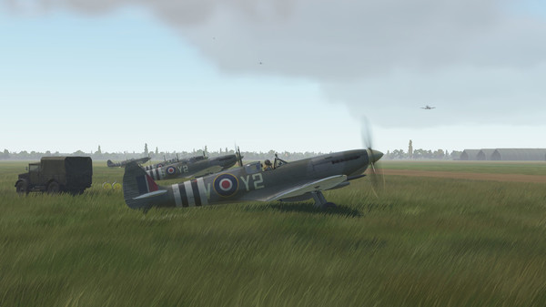 Скриншот из DCS: Spitfire LF Mk. IX Operation Epsom Campaign by B&W Campaigns