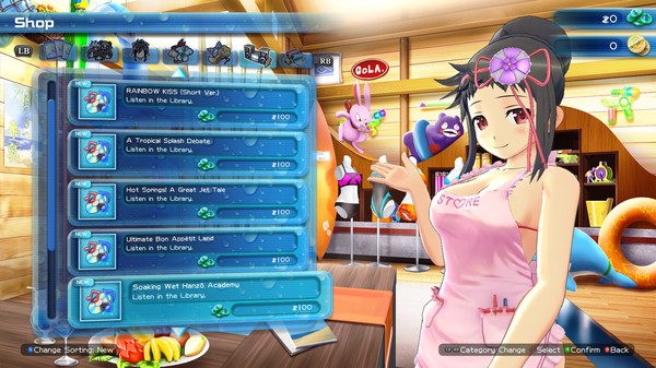 SENRAN KAGURA Peach Beach Splash screenshot