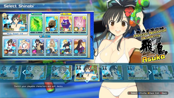 SENRAN KAGURA Peach Beach Splash recommended requirements