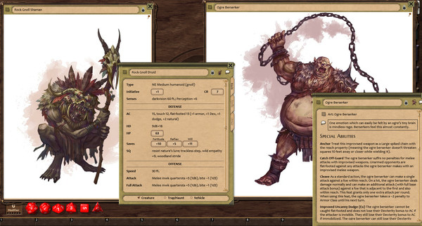 Скриншот из Fantasy Grounds - Ultimate Bestiary: Revenge of the Horde (PFRPG)