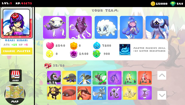 Cute Monsters Battle Arena recommended requirements