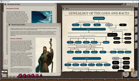 Скриншот из Fantasy Grounds - The Book of the Righteous (5E)