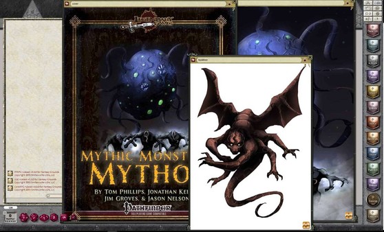 Скриншот из Fantasy Grounds - Mythic Monsters #5: Mythos (PFRPG)