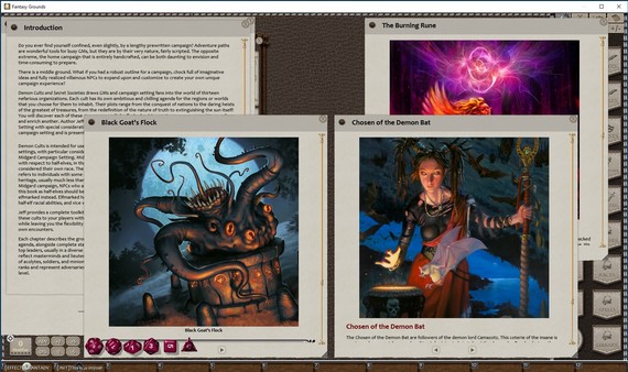Скриншот из Fantasy Grounds - Demon Cults & Secret Societies (5E)