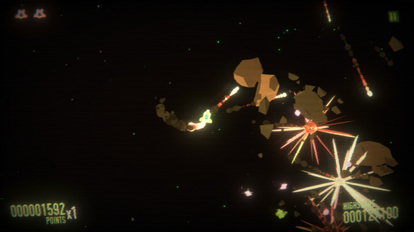Скриншот из SPACE ASTEROID SHOOTER