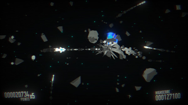 Скриншот из SPACE ASTEROID SHOOTER
