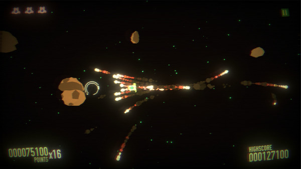 Скриншот из SPACE ASTEROID SHOOTER