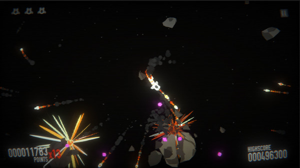 Скриншот из SPACE ASTEROID SHOOTER