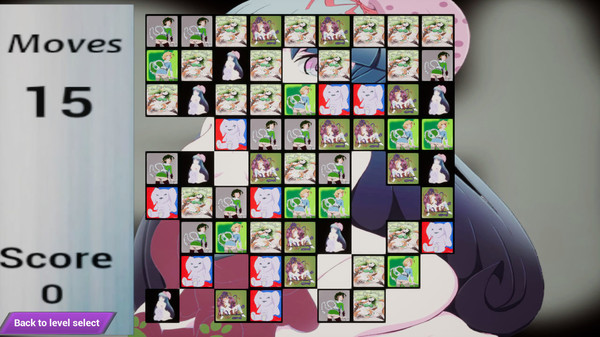 Triple Otakus Puzzle screenshot