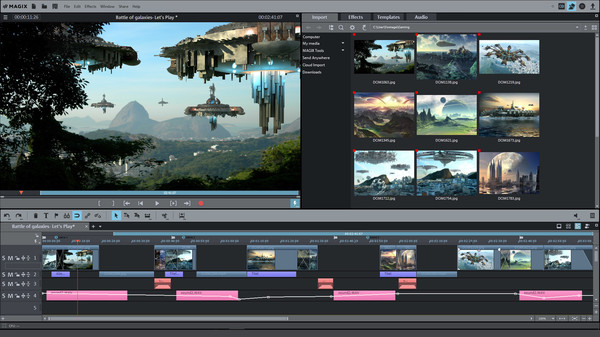 MAGIX Video deluxe 2018 Plus Steam Edition game for Linux 1