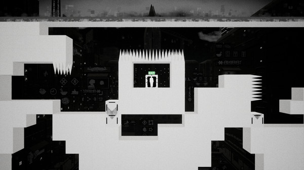 Shift Quantum - A Cyber Noir Puzzle Platformer game for Linux 1