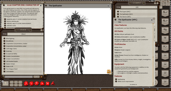 Скриншот из Fantasy Grounds - Fifth Edition Options (5E)