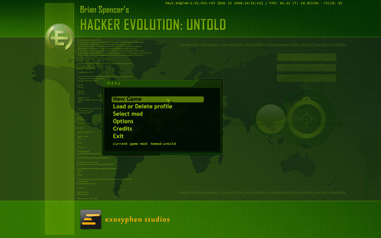 Скриншот из Hacker Evolution - Untold