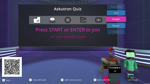 Askutron Quiz Show requirements