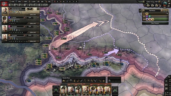 Скриншот из Hearts of Iron IV: Waking the Tiger