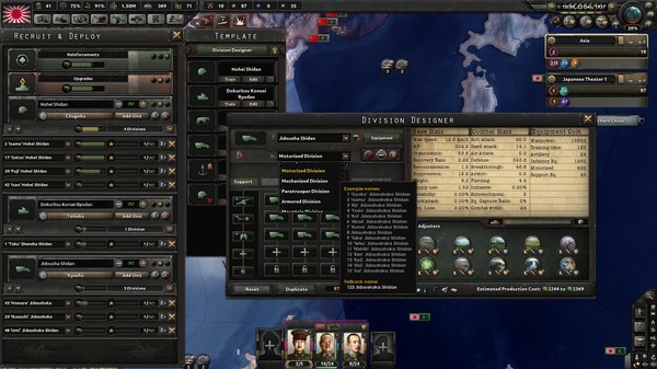 Скриншот из Hearts of Iron IV: Waking the Tiger