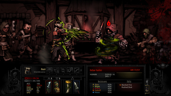 Скриншот из Darkest Dungeon®: The Shieldbreaker