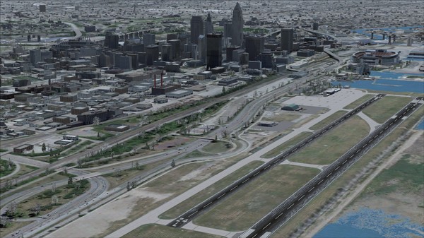 Скриншот из FSX Steam Edition: US Cities X: Cleveland Add-On