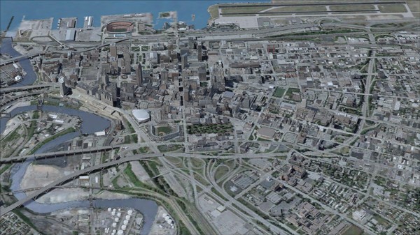 Скриншот из FSX Steam Edition: US Cities X: Cleveland Add-On