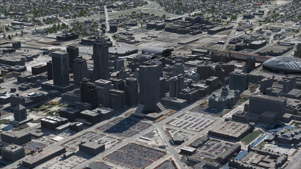 Скриншот из FSX Steam Edition: US Cities X: Indianapolis Add-On