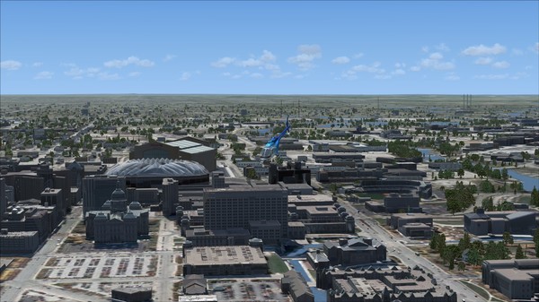 Скриншот из FSX Steam Edition: US Cities X: Indianapolis Add-On