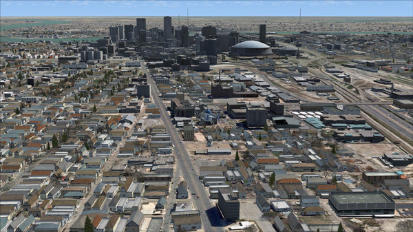 Скриншот из FSX Steam Edition: US Cities X: New Orleans Add-On