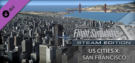 FSX Steam Edition: US Cities X: San Francisco Add-On cover art