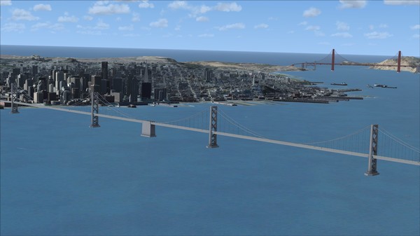 Скриншот из FSX Steam Edition: US Cities X: San Francisco Add-On