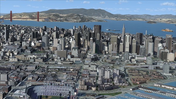 Скриншот из FSX Steam Edition: US Cities X: San Francisco Add-On