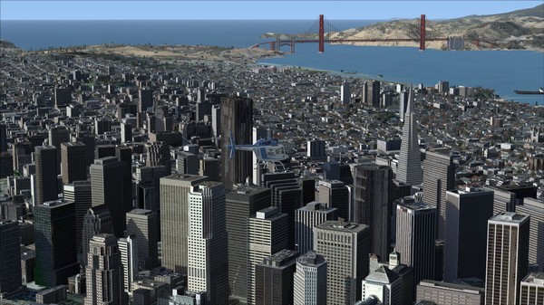 Скриншот из FSX Steam Edition: US Cities X: San Francisco Add-On