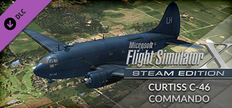 FSX Steam Edition: Curtiss C-46 Commando Add-On cover art