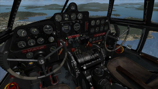 Скриншот из FSX Steam Edition: Curtiss C-46 Commando Add-On