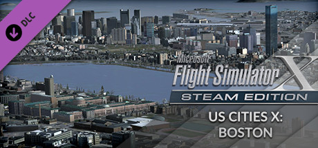 FSX Steam Edition: US Cities X: Boston Add-On cover art