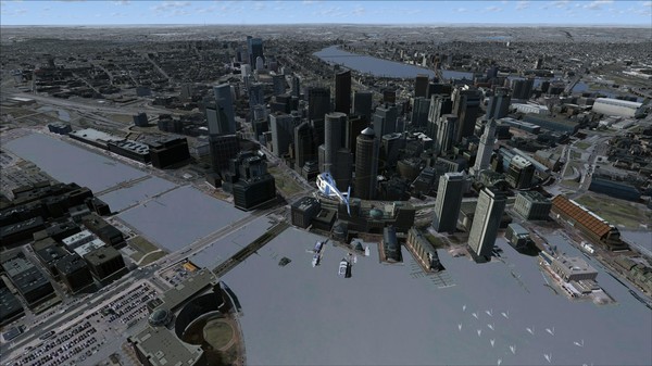 Скриншот из FSX Steam Edition: US Cities X: Boston Add-On