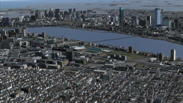 Скриншот из FSX Steam Edition: US Cities X: Boston Add-On